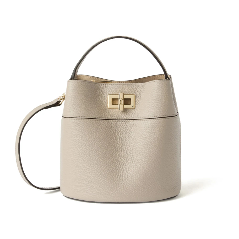 Furla - Amelia Mini Bucket Bag - Bags - Damen - Beige - One Size