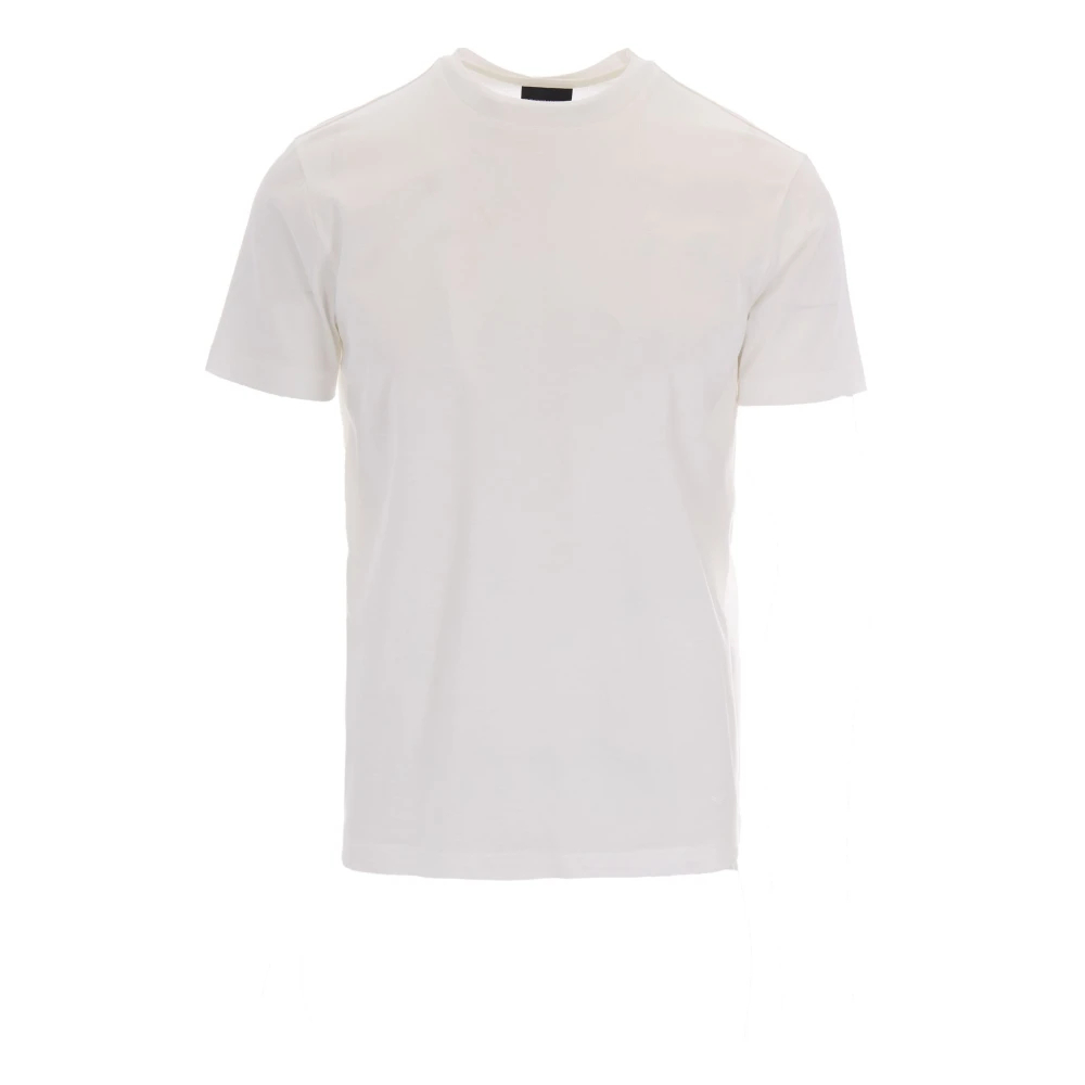 Emporio Armani Herren Weiß - T-Shirt Mit Rundhalsausschnitt - Tops - L