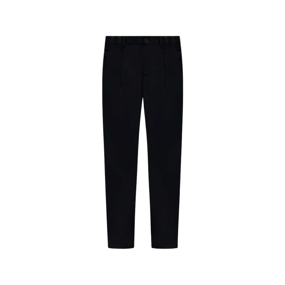 Herno Herren Schwarz - Bundfaltenhose - Trousers - K -L