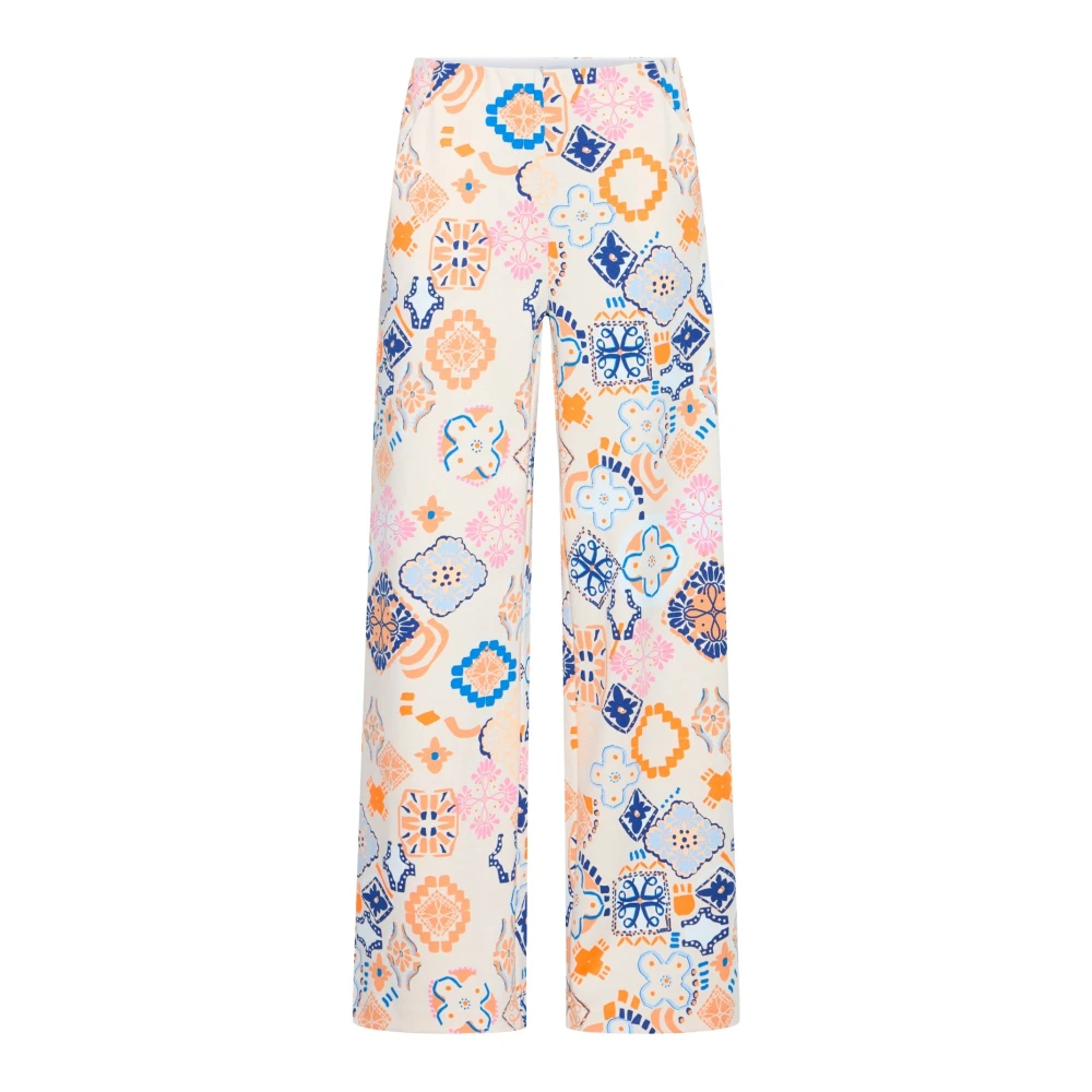 Ichi Damen Blanc Bedruckte Hose Kate 40 - Bild 4