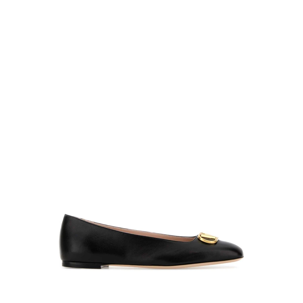 Valentino Garavani - Vlogo Signature Ballerina - Shoes - Damen - Schwarzk - 38 1/2 Eu