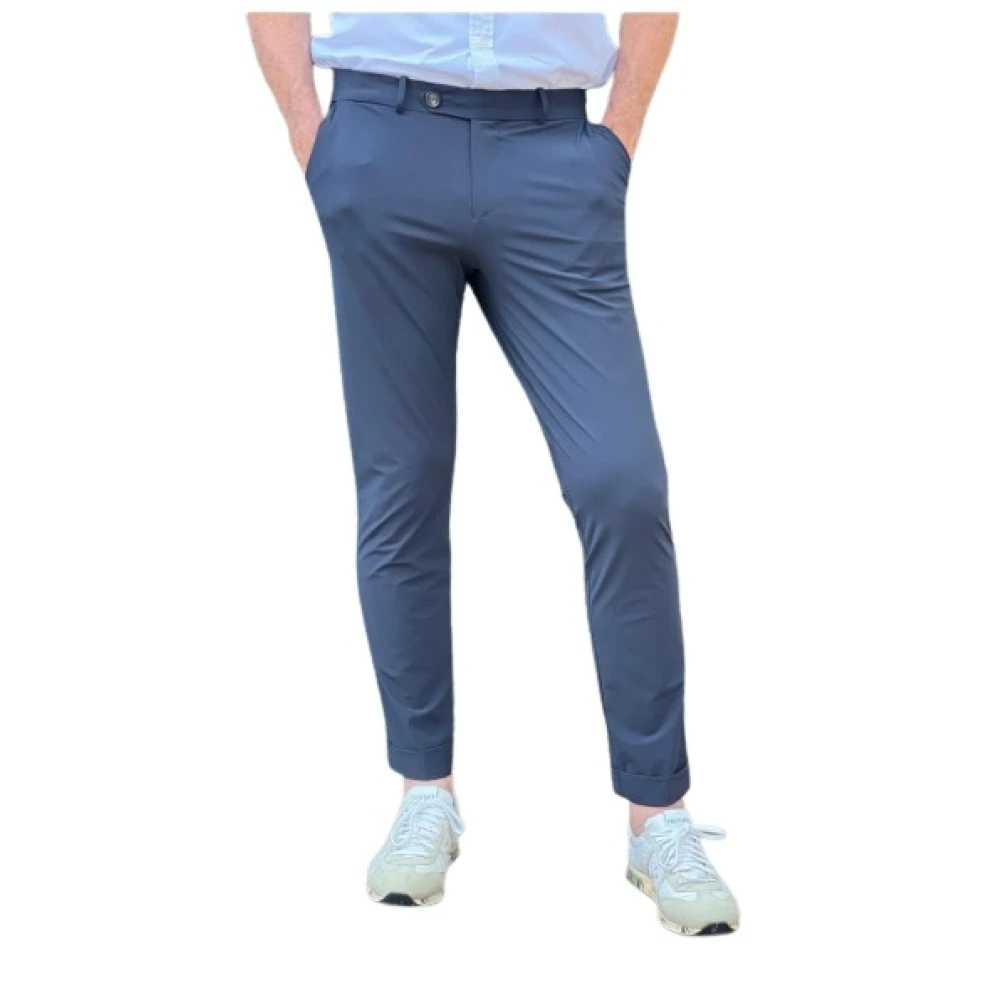 Rrd Herren Blau - Slim-Fit-Hosen - Trousers - S