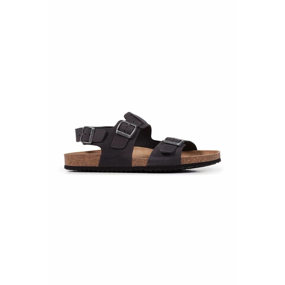Geox Herren Schwarz Sandalen U Sandal Ghita A U159va C9999 - Bild 3