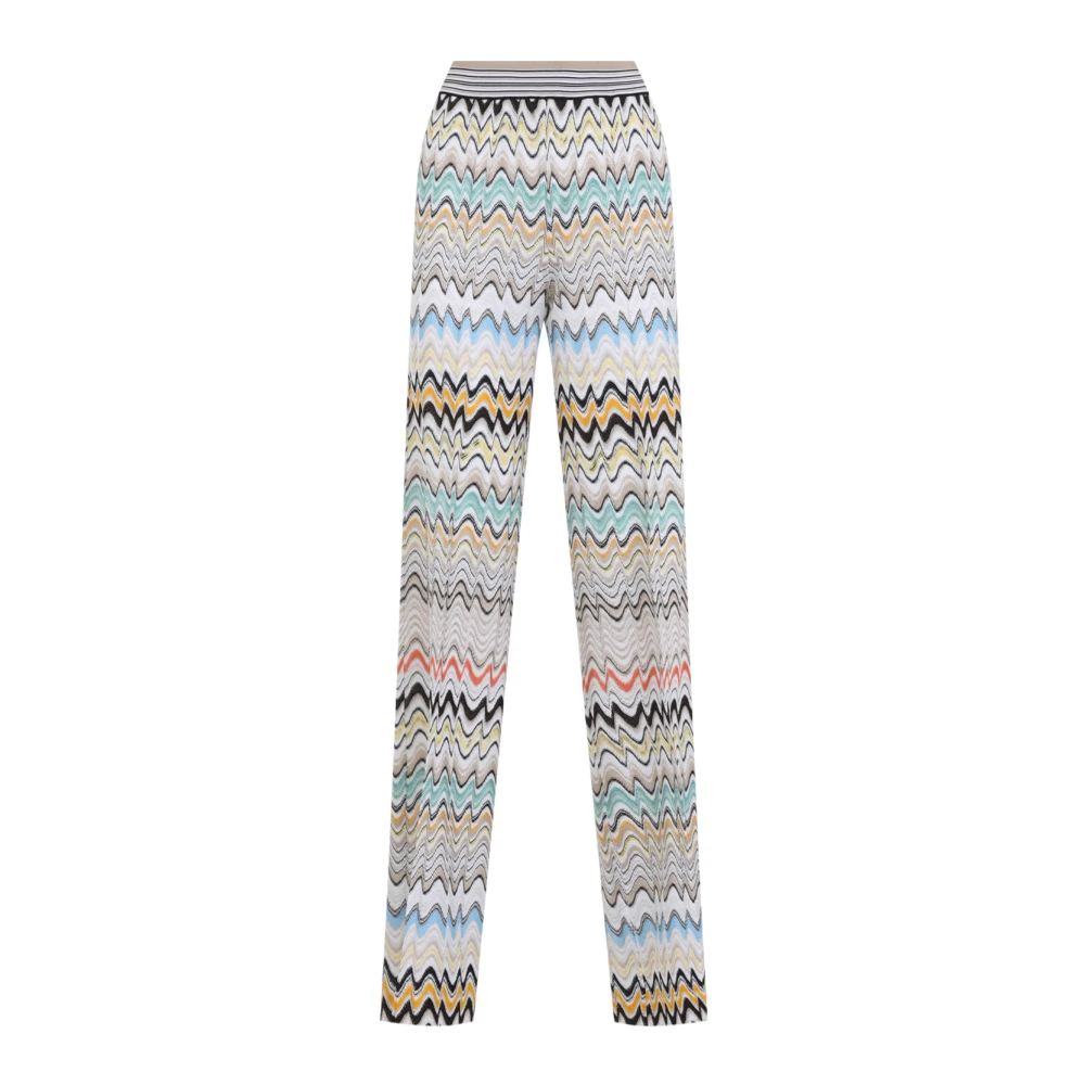 Missoni Damen Multicolor - Hose Mit Weitem Bein - Trousers - Mehrfarbig - 2XS