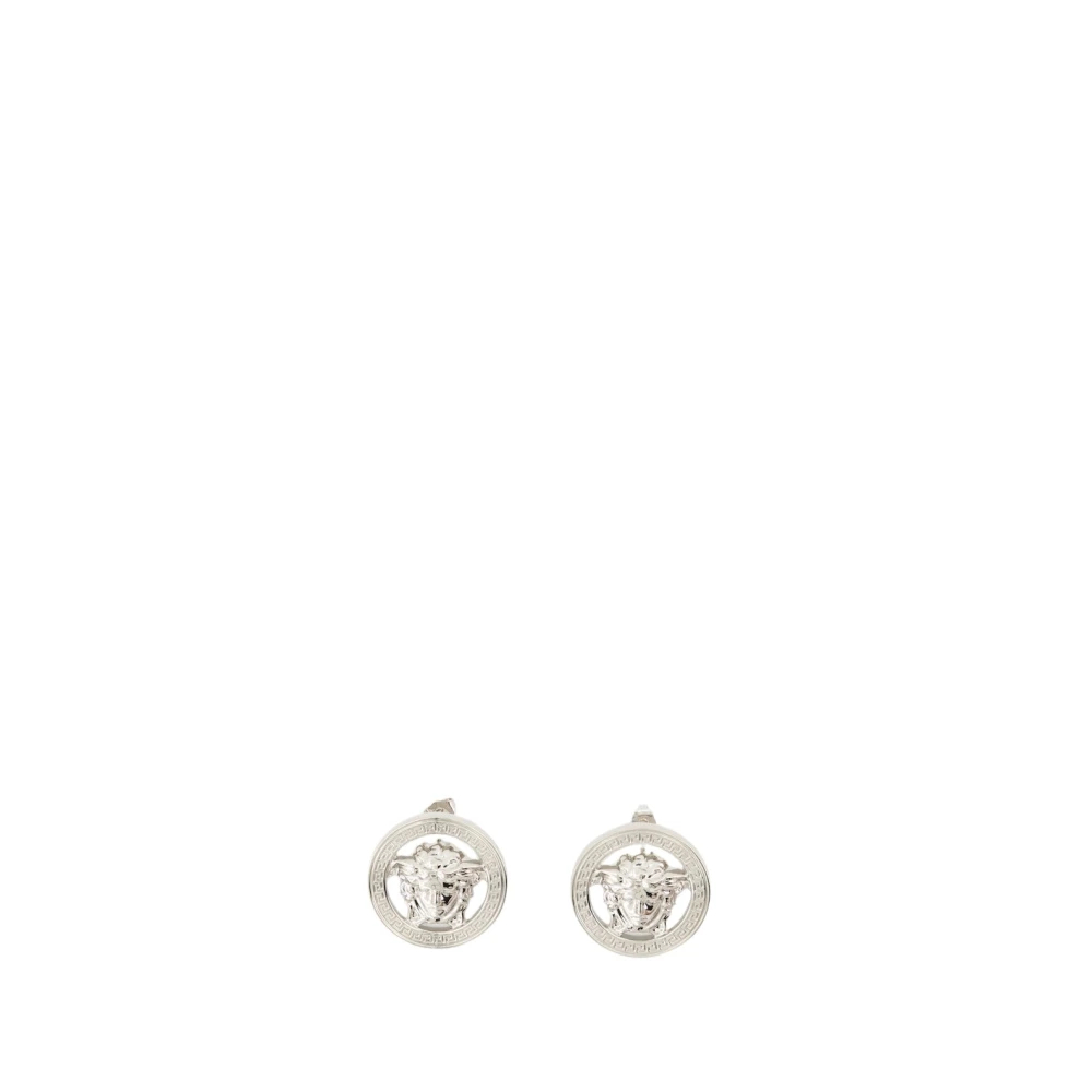 Versace Damen Grau - Medusa '95 Ohrringe - Accessories - One Size