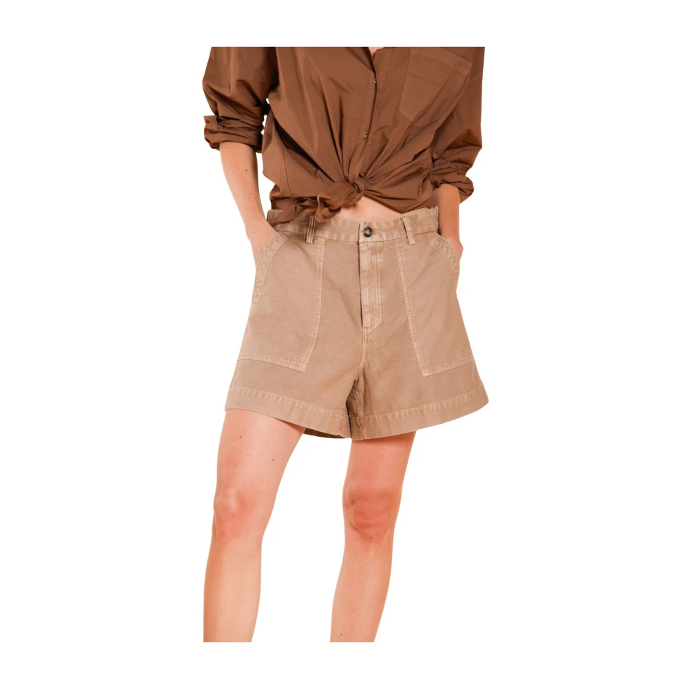 Mason's Damen Beige - Dallas Cargo Bermuda - Shorts - Xl