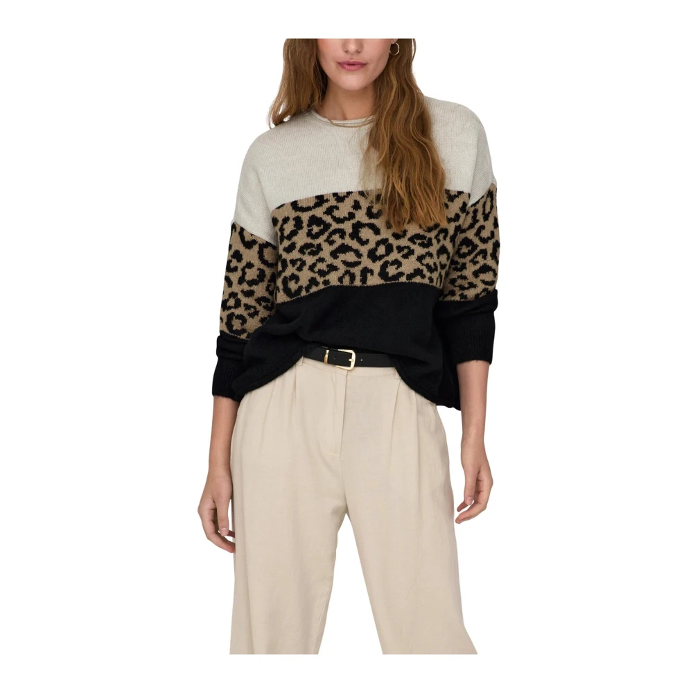 Only Damen Pullover Beige Gr. Groß - Bild 10