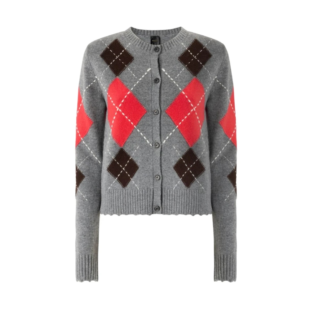 Pinko , Damen, Strickwaren, Grau, L - Bild 4