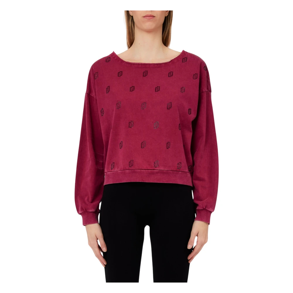 Liu Jo - Felpa - Sweatshirts & Hoodies - Damen - Rot - Xl