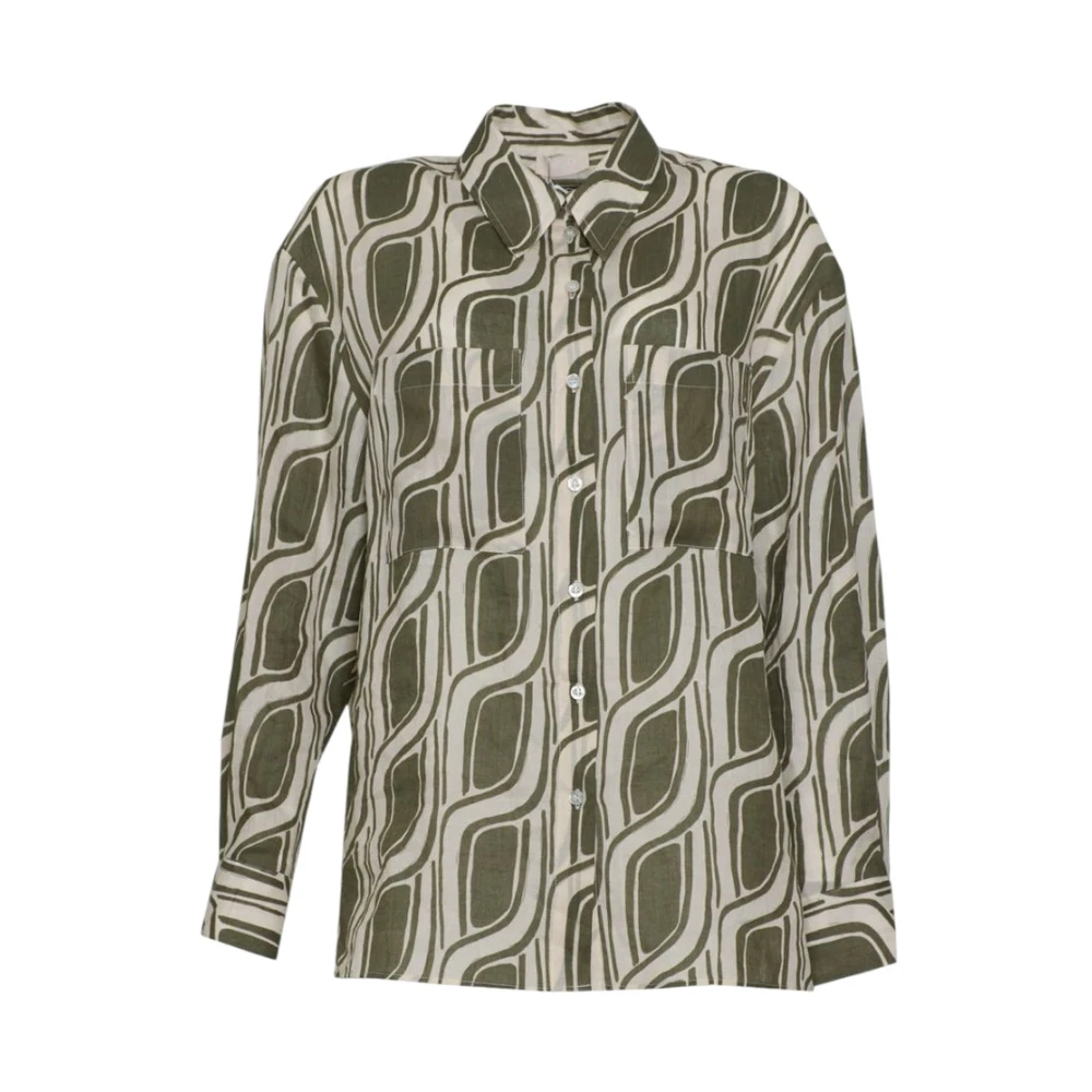 Liu Jo Damen Multicolor - Camicia - Blouses & Shirts - Mehrfarbig -Xl