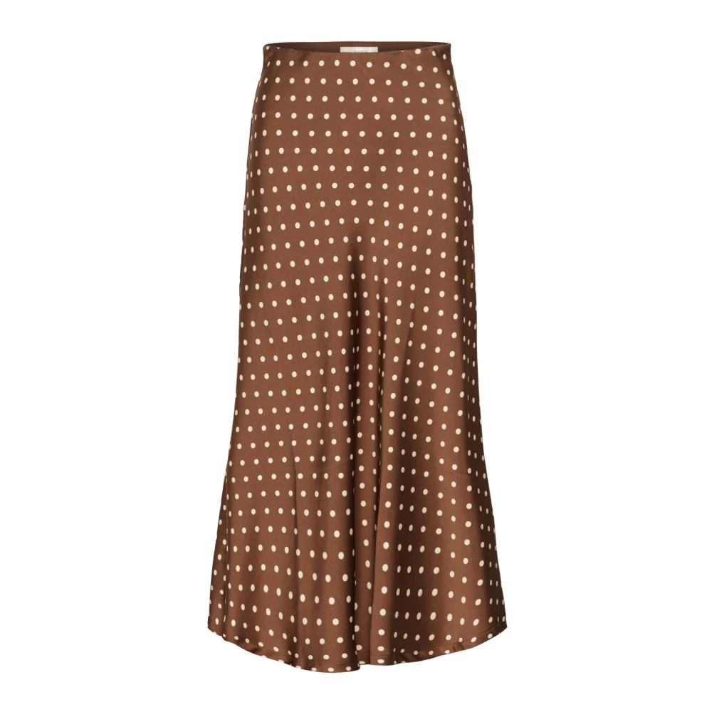 Inwear Damen Braun - Midi-Röcke - Skirts - L