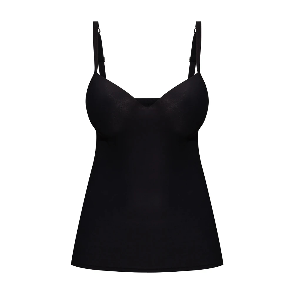 Hanro Damen Schwarz - Camisole Top - Underwear - K - 80D Eu