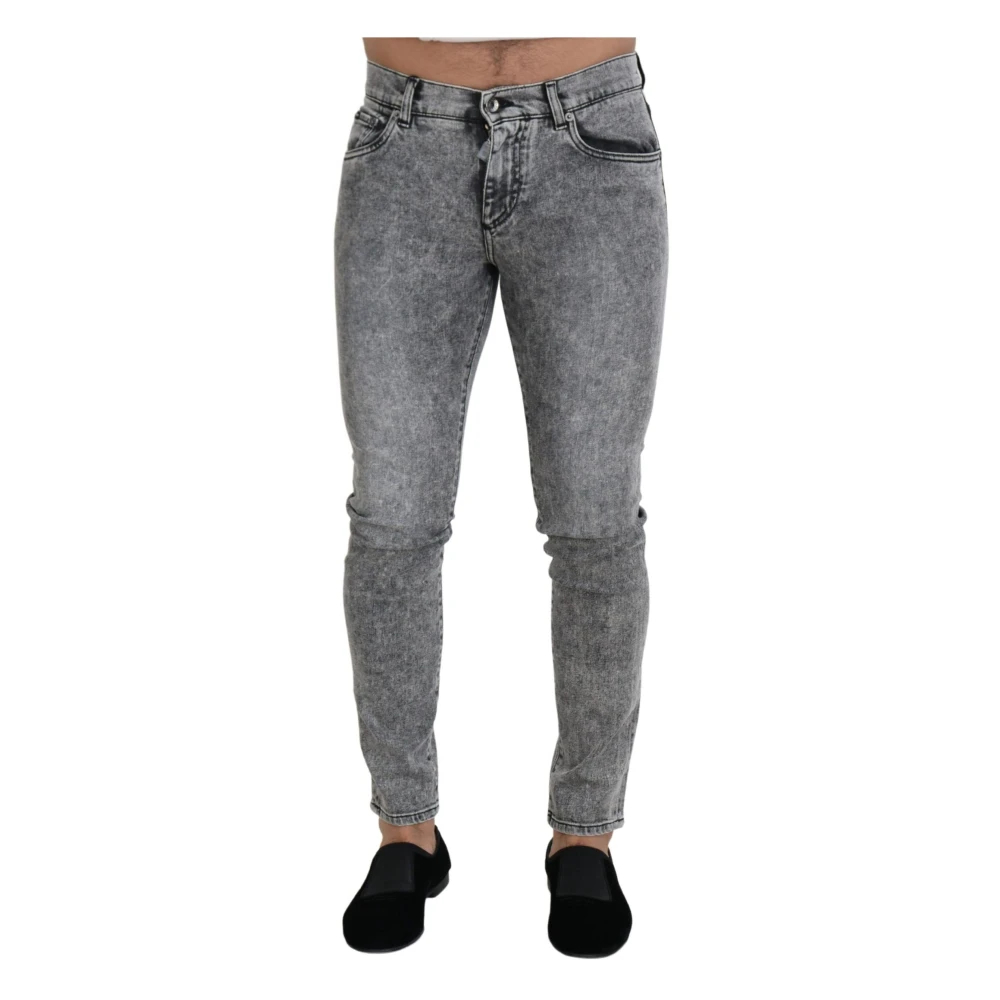 Dolce & Gabbana Herren Grau - Slim Jeans - Jeans - Xs