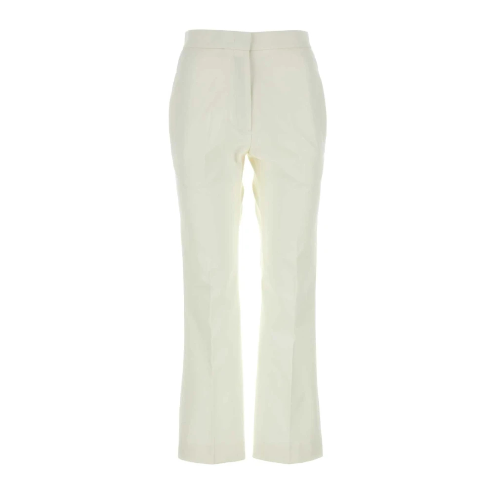 Jil Sander Damen Weiß - E Baumwollhose - Trousers - Xs