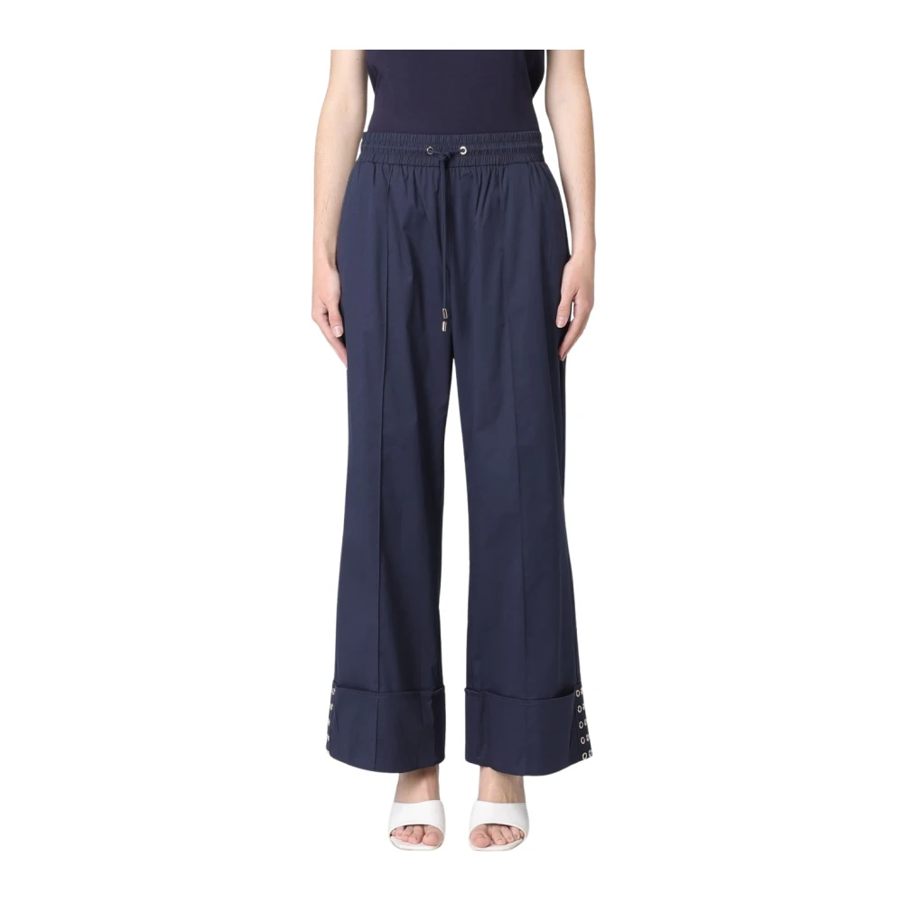 Liu Jo Damen Blau - Pantalone In Felpa - Trousers - S