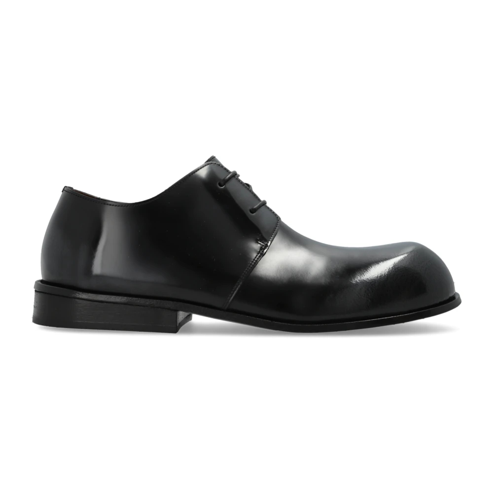 Marsell Herren Schwarz - Muso Lederschuhe - Shoes - K - 45 Eu