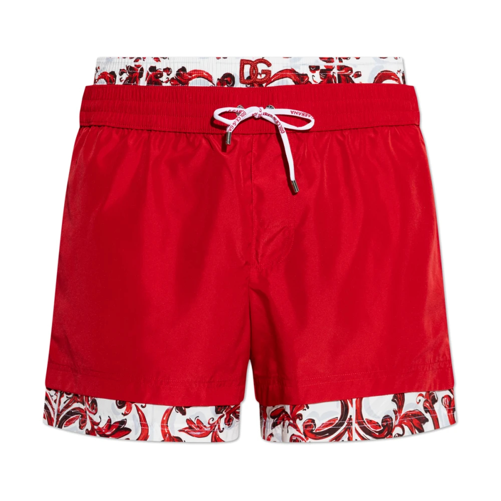 Dolce & Gabbana Herren Rot - Swimwear - Swimwear - Xl