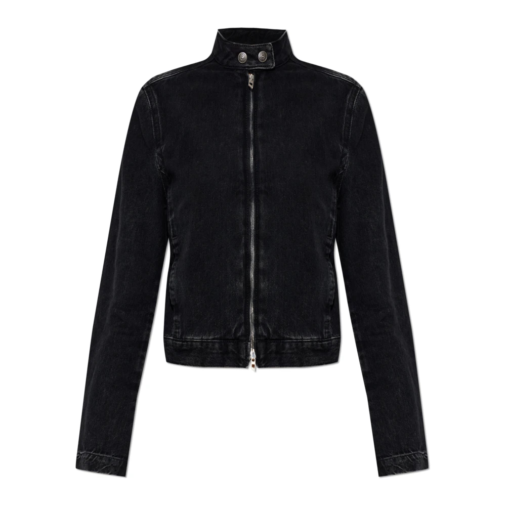 Diesel Damen Schwarz - De-Mornin Denimjacke - Jackets - K - 2XS