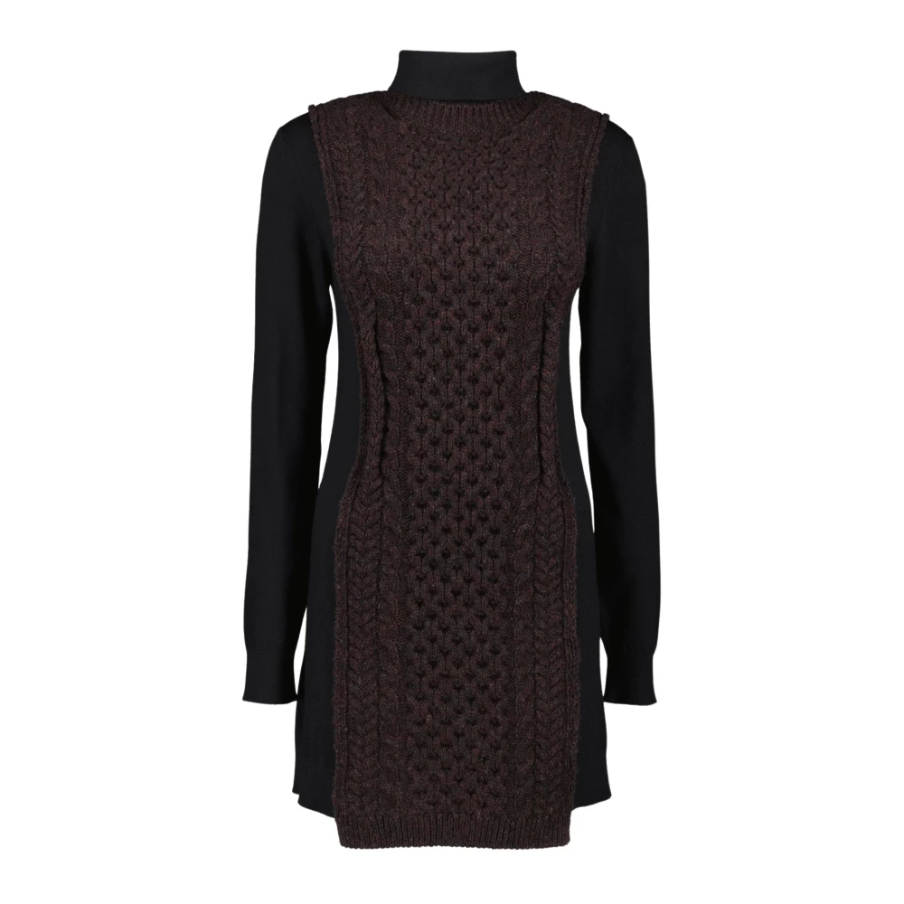 Fendi Damen Violett - Lila Und Gelber Rollkragenpullover - Dresses - Lila - 2XS