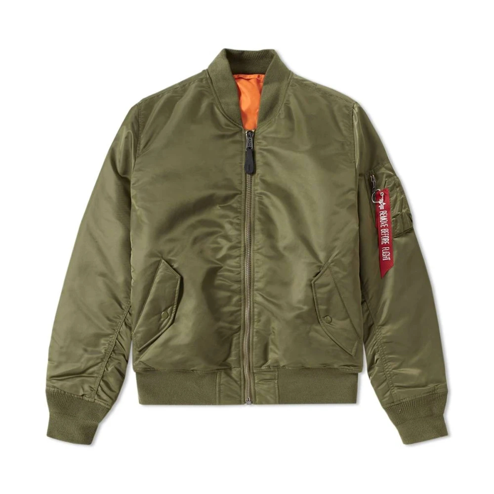 Alpha Industries Herren Grün Ma-1 Heritage - Bild 15
