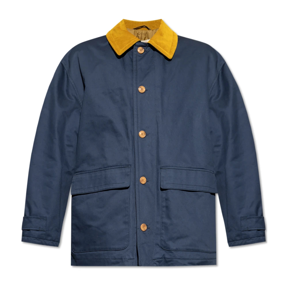 Marni Herren Blau - Jacke Mit Kragen - Jackets - Xl