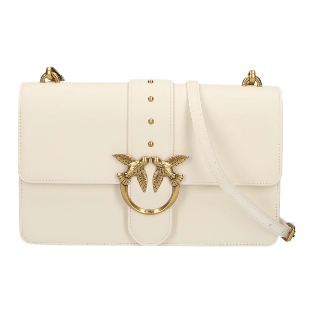 Pinko - Love Bag In Weiß Und Pink - Bags - Damen - Weiß - One Size