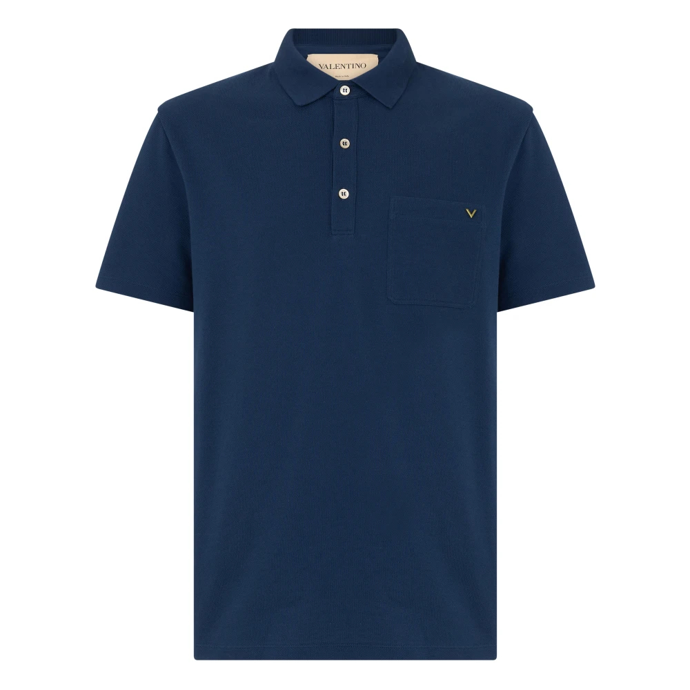 Valentino Vgold Cotton Polo Shirt - Bild 5