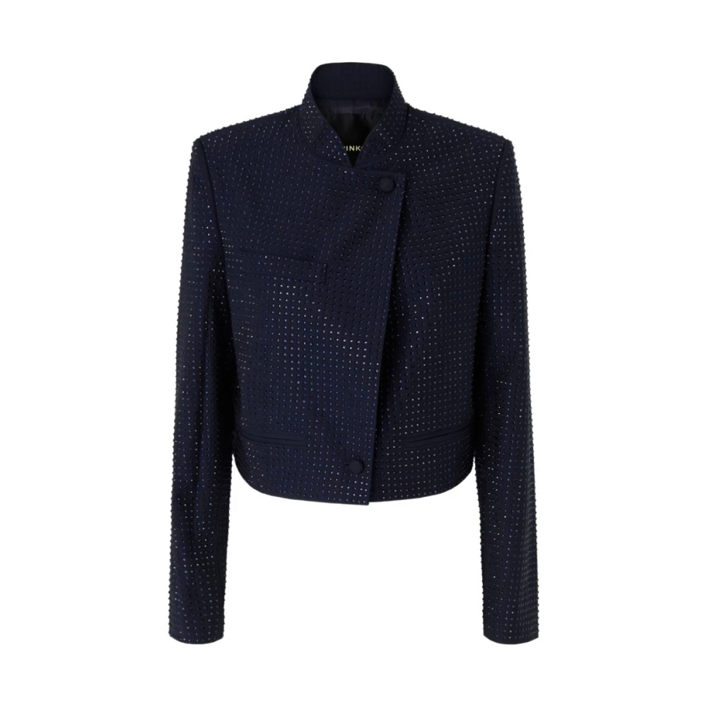 Pinko , Damen, Jacken, Blau, M - Bild 8