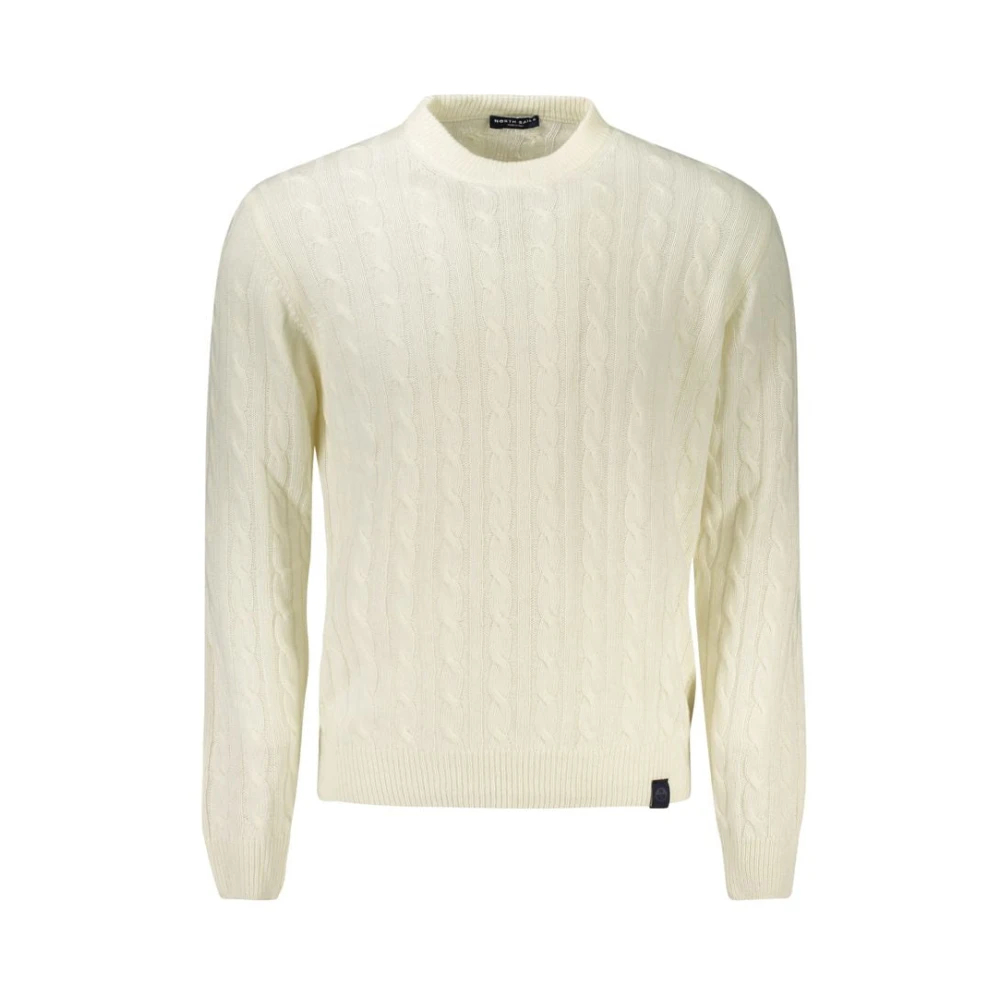 North Sails Weiß Dreifach Gedrehter Cashmere Pulli 7Gg - Bild 7