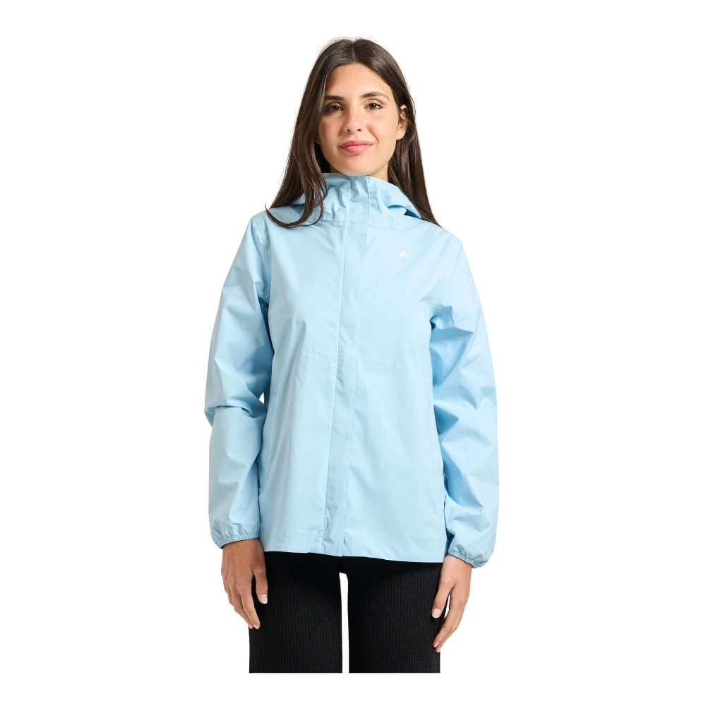 K-Way Damen Blau - Marguerite Stretch Dot Jacket - Jackets - 2XL
