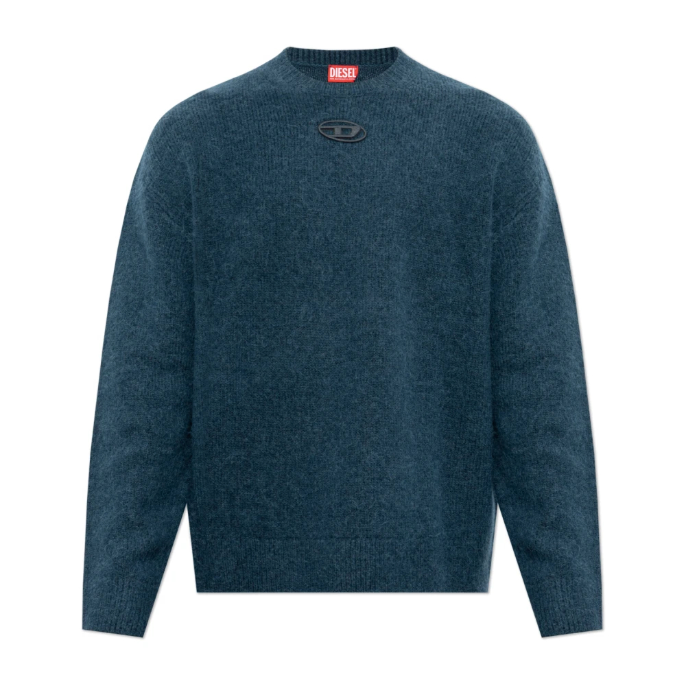 Diesel - K-Areeso Pullover - Knitwear - Herren - Blau - L