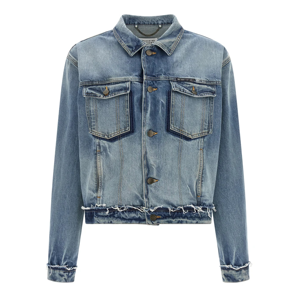 Maison Margiela Damen Blau - Denim Jacke - Jackets - S