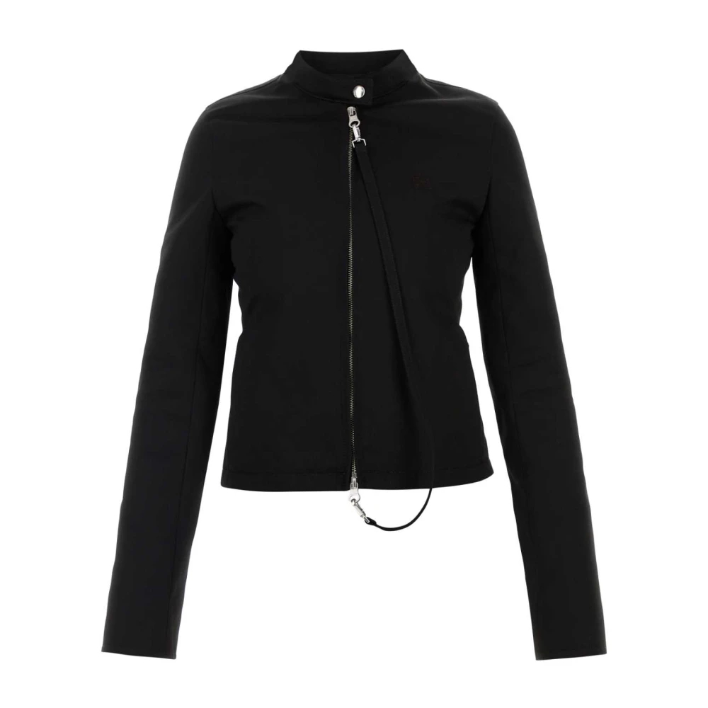 Courrèges Damen Schwarz - Canvas Jacke - Jackets - K - Xs