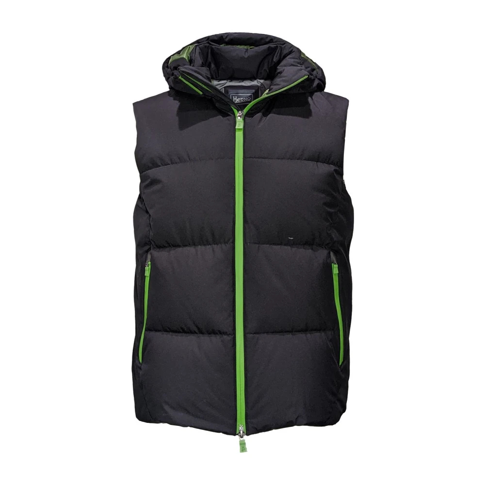 Herno Herren Schwarz - Wasserabweisende Windjacke - Jackets - K -3Xl