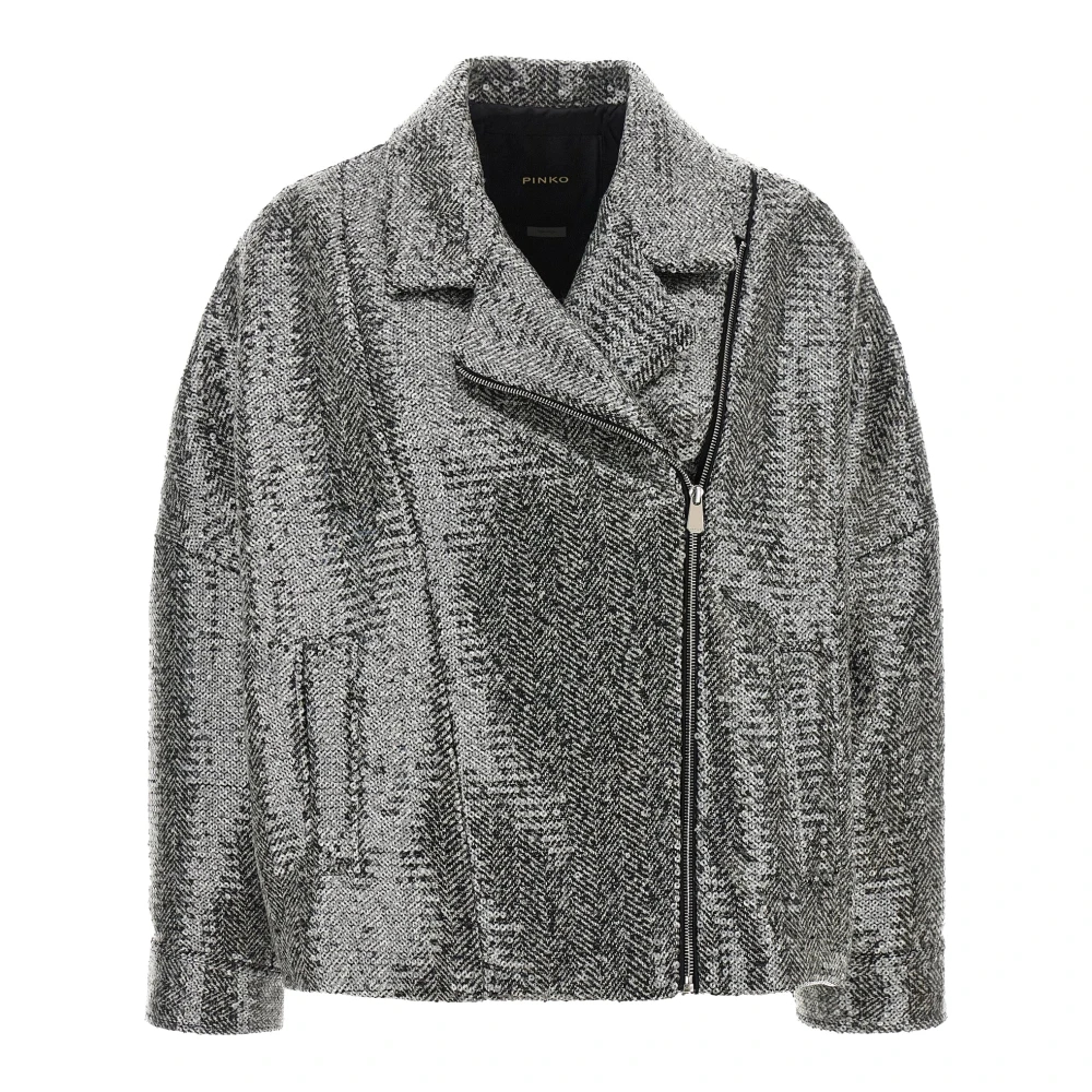 Pinko - Caban Jacke - Jackets - Damen - Grau - L
