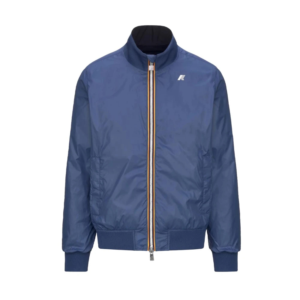 K-Way Herren Blau - Wende-Bomberjacke - Jackets - Xl