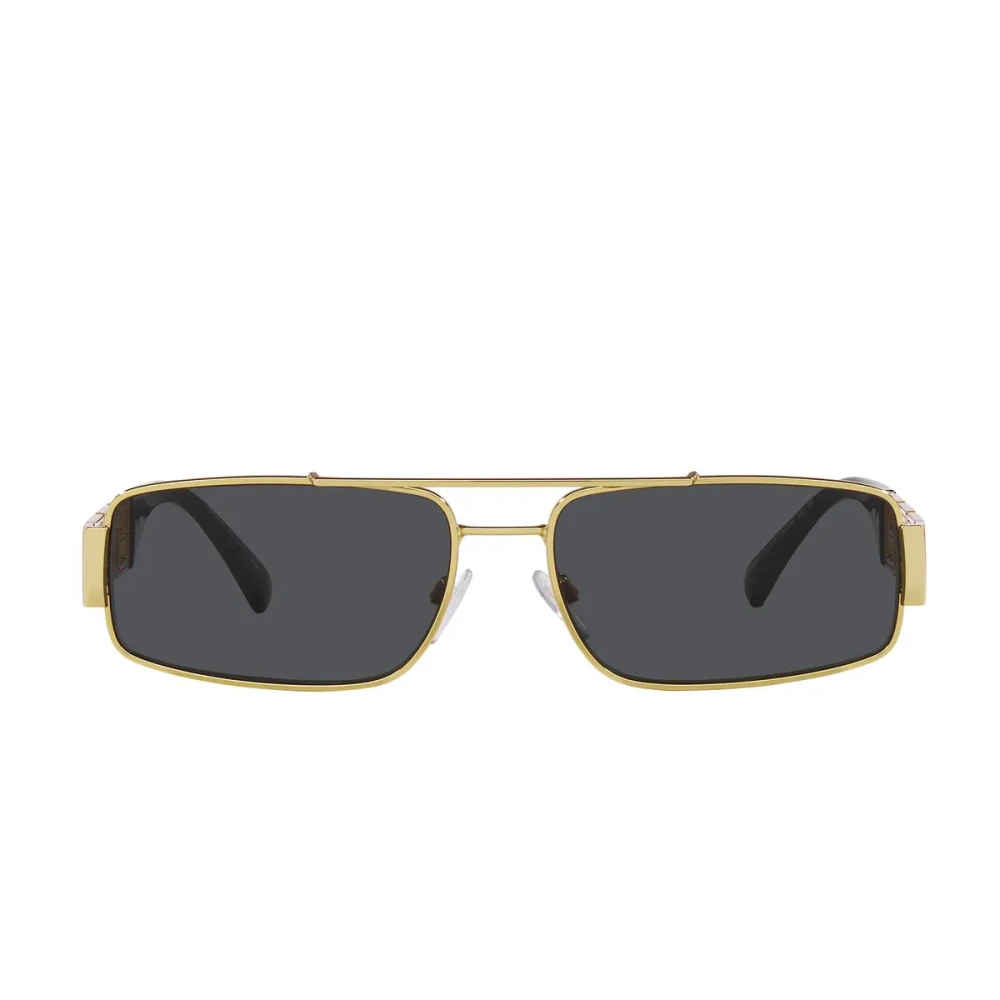 Versace Herren Dunkelgrau Mann Sunglass Ve2257 - Rahmenfarbe: Gold, Linsenfarbe: - Bild 9