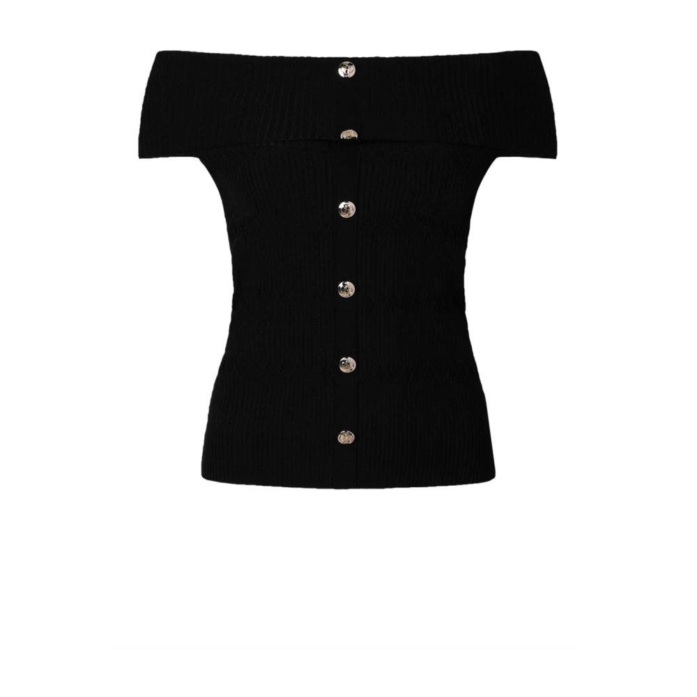 Liu Jo Damen Schwarz - Strickjacken - Knitwear - K -L