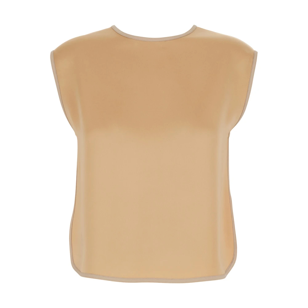 Forte Forte Damen Beige - V-Neck Top - Tops - S