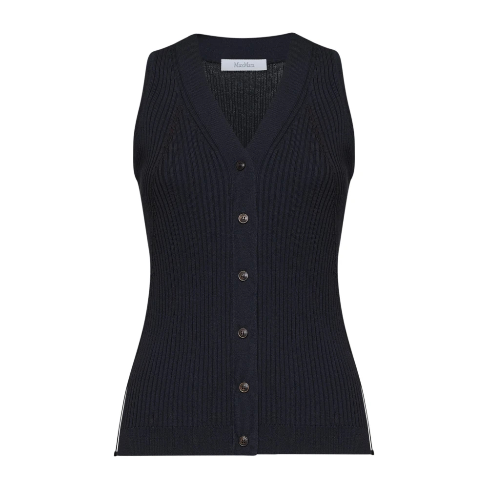 Max Mara , Damen, Strickwaren, Blau, L - Bild 4