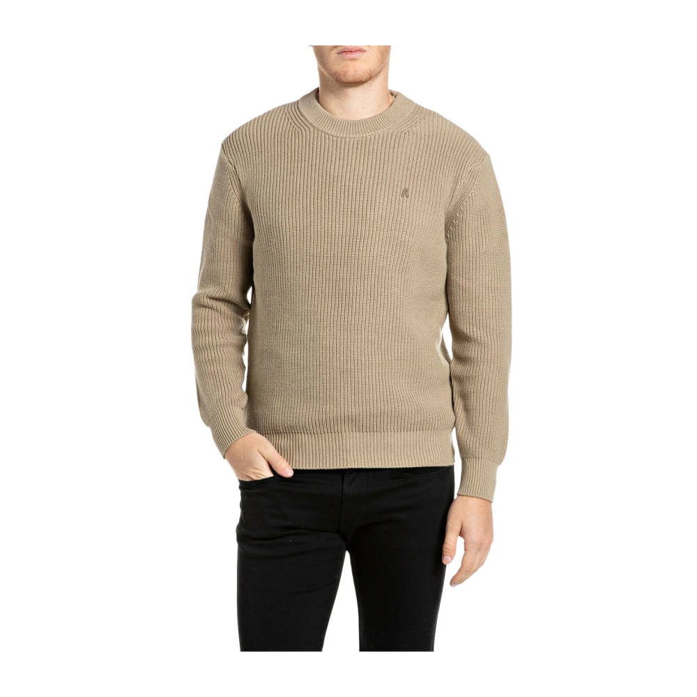 Replay , Herren, Strickwaren, Beige, Xl - Bild 5