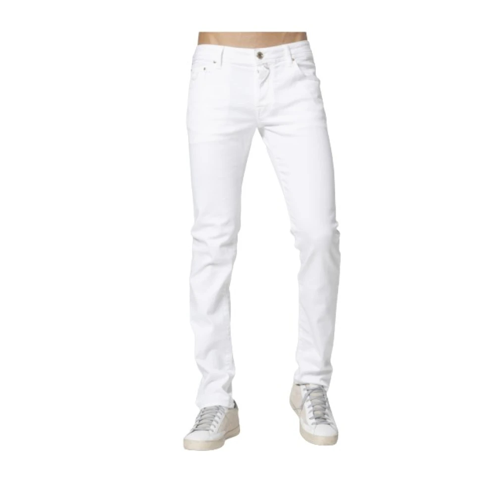 Jacob Cohën Herren Weiß - Nick Slim-Fit Jeans - Jeans - W38