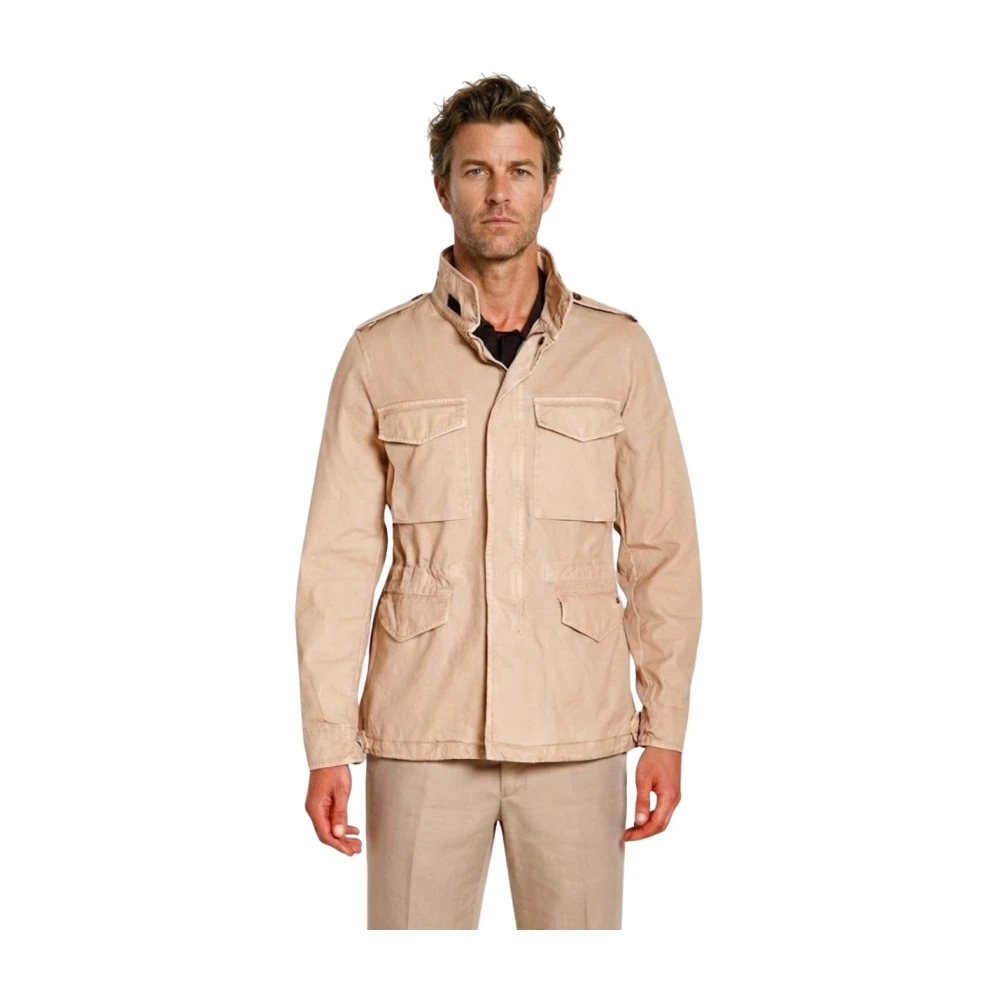 Mason's Herren Beige - Field Jacket M74 - Jackets - 2XL
