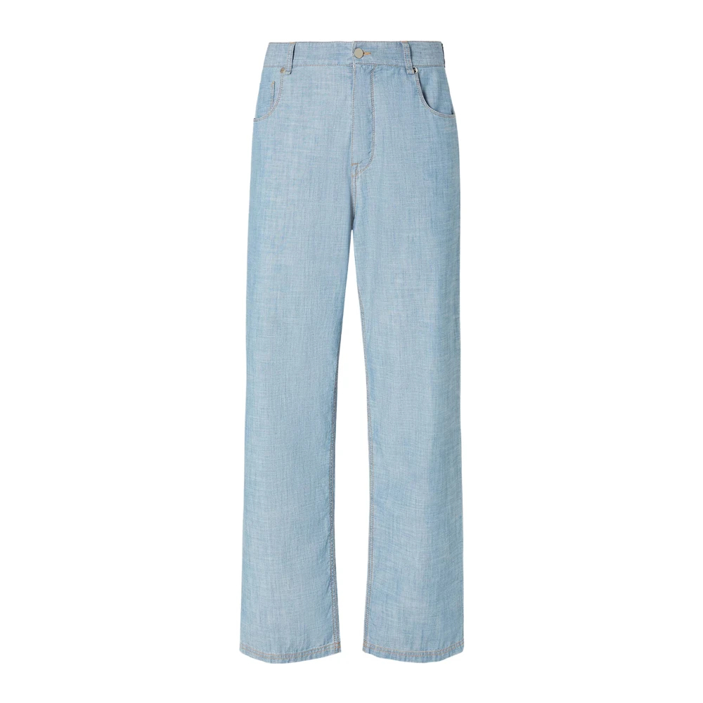 Fendi Herren Blau - E Jeans Komfort Fit Hergestellt In Italien - Jeans - W32
