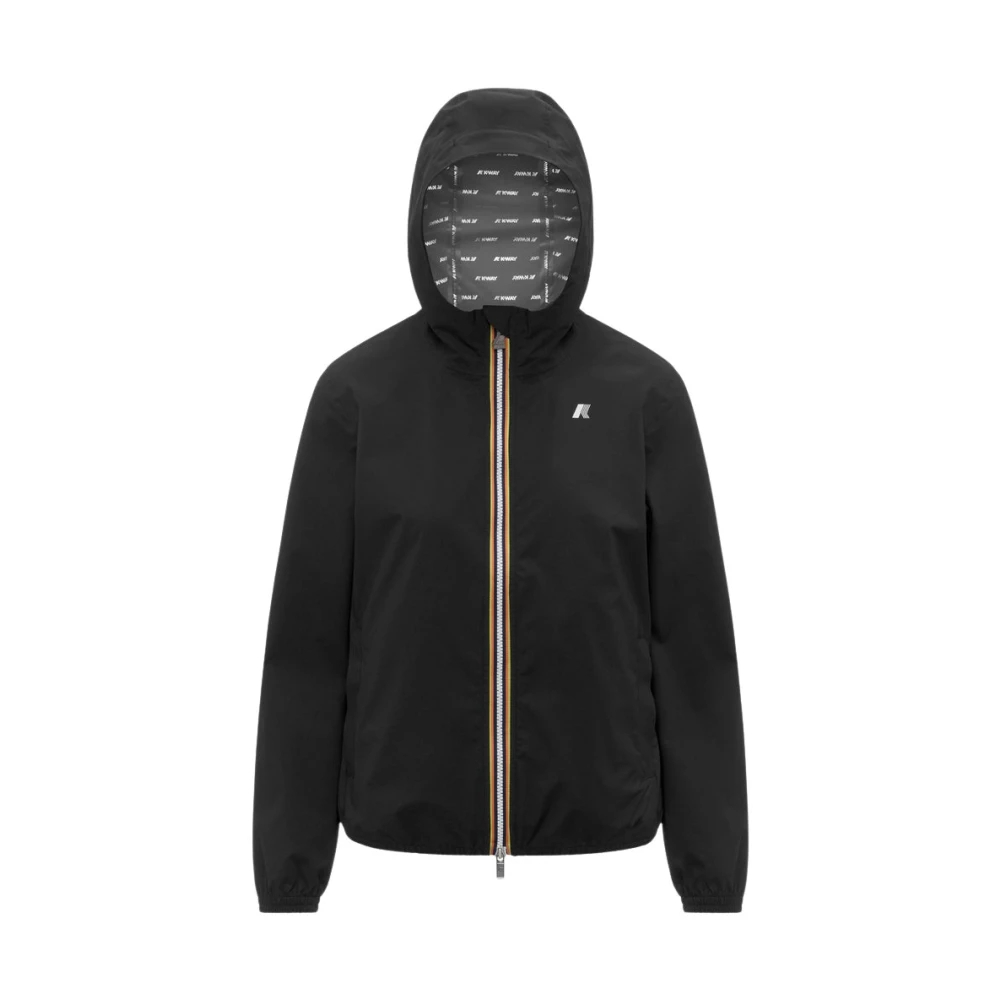 K-Way Damen Schwarz - Rain Jackets - Jackets - K - Xl