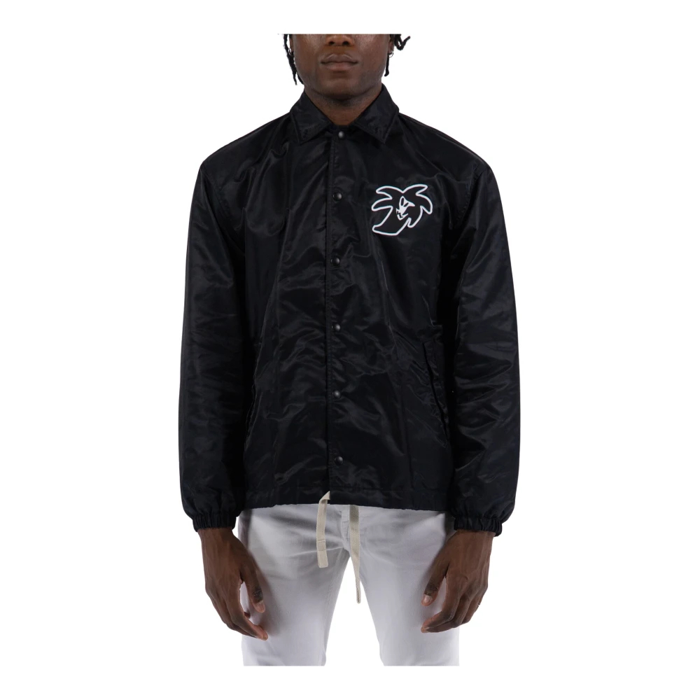 Palm Angels - Leichte 'Jimmy' Jacke - Jackets - Herren - Schwarzk - L