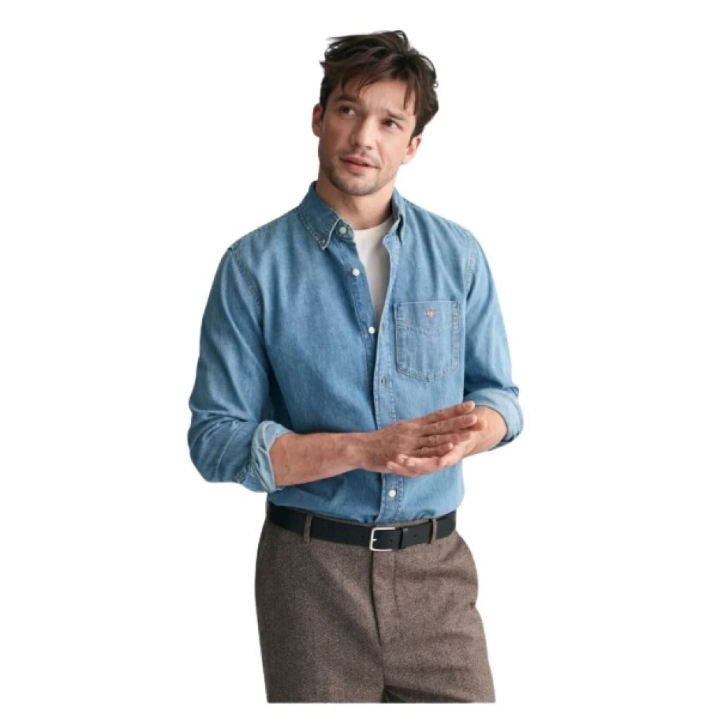 Gant , Herren, Shirts, Blau, Xl - Bild 3