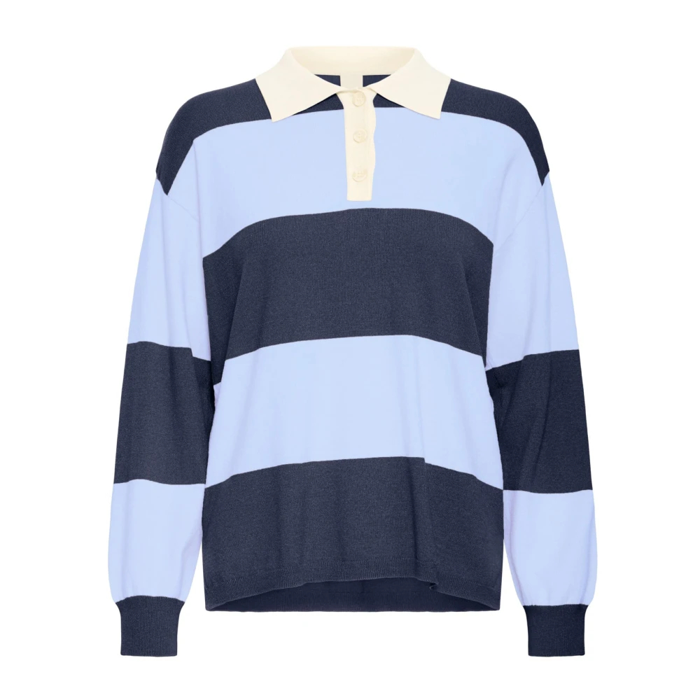 Ichi Damen Bleu Pullover Boston 14 - Bild 4