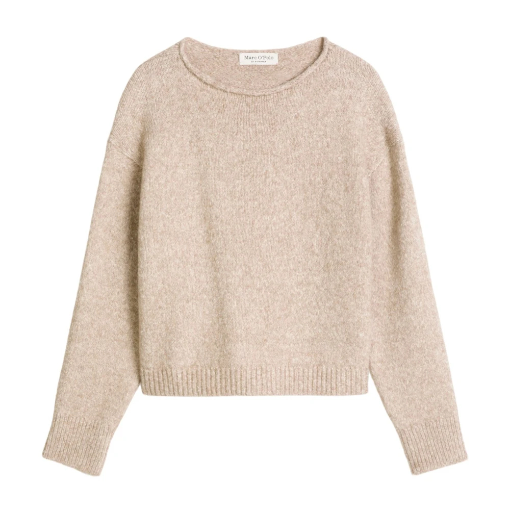 Marc O'polo Pullovers, Lsl, Boat-Neck, Light Brown_multi_01 - Bild 6