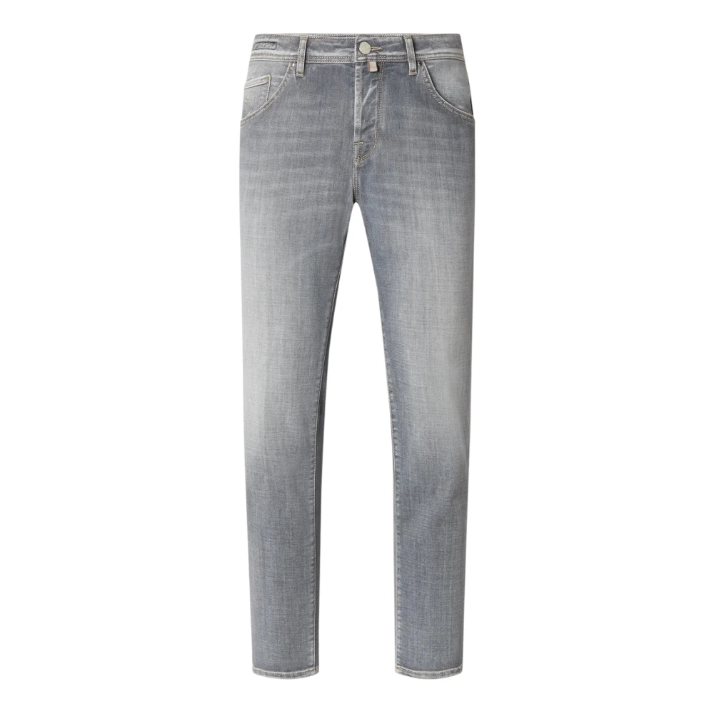 Jacob Cohën Herren Grau - Scott Slim Carrot 5-Pocket Jeans - Jeans - W32